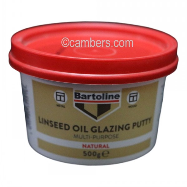 Bartoline Multi Purpose Linseed Oil Putty 0.5 kg Cambers Country Store